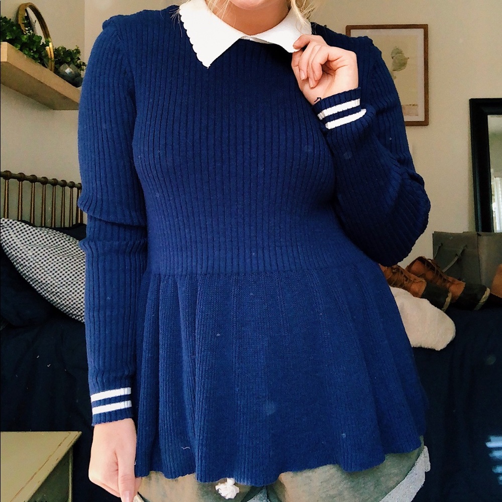Elle Brand Peplum Top